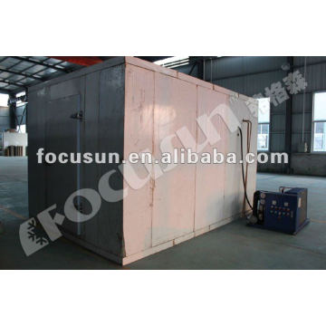 Building cold storage room for meat